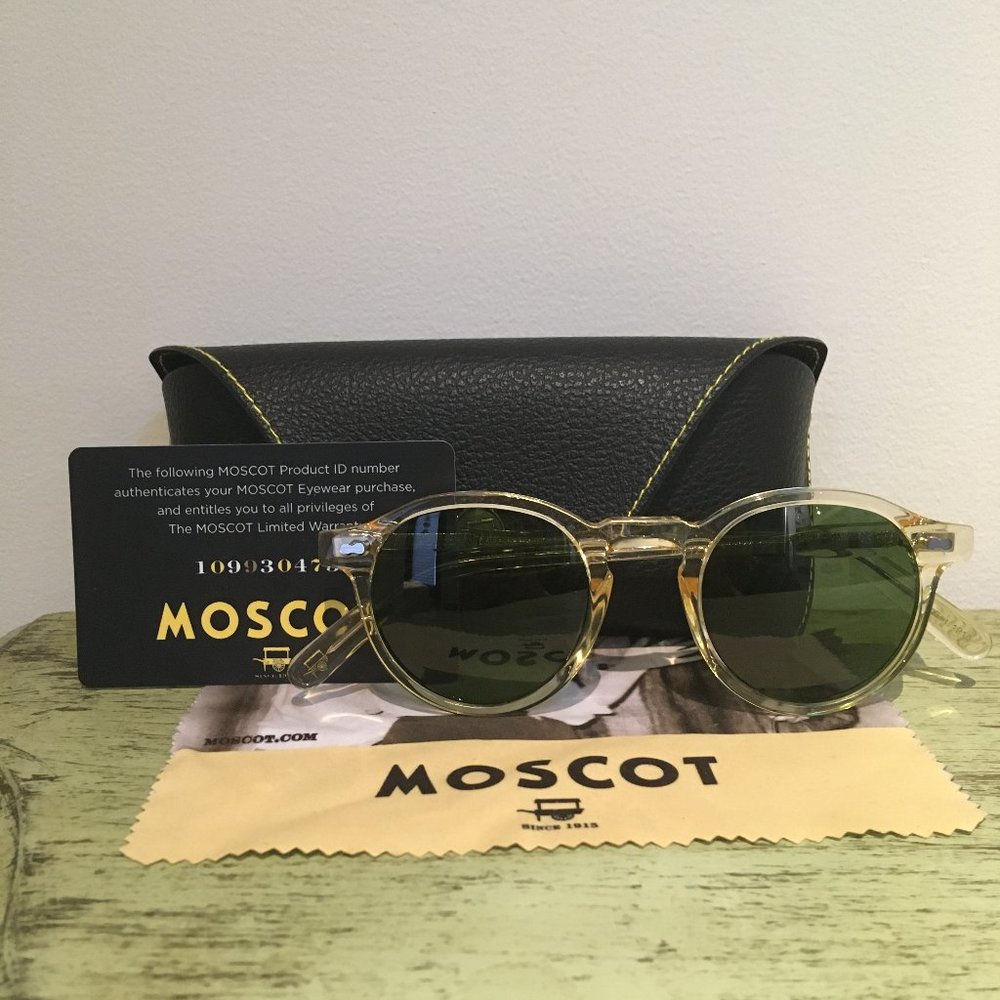 MOSCOT Miltzen Sunglasses / Flesh / 46 mm